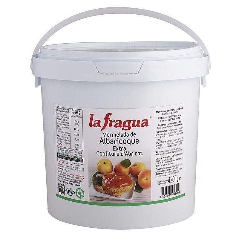 MERMELADA DE ALBARICOQUE EXTRA CUBO 4/4200g